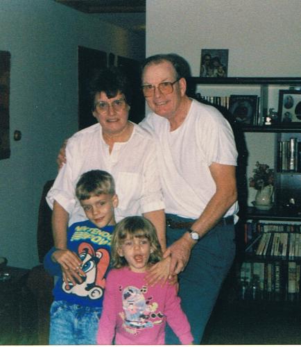 Thanksgiving 1989 with Corey and Nikki